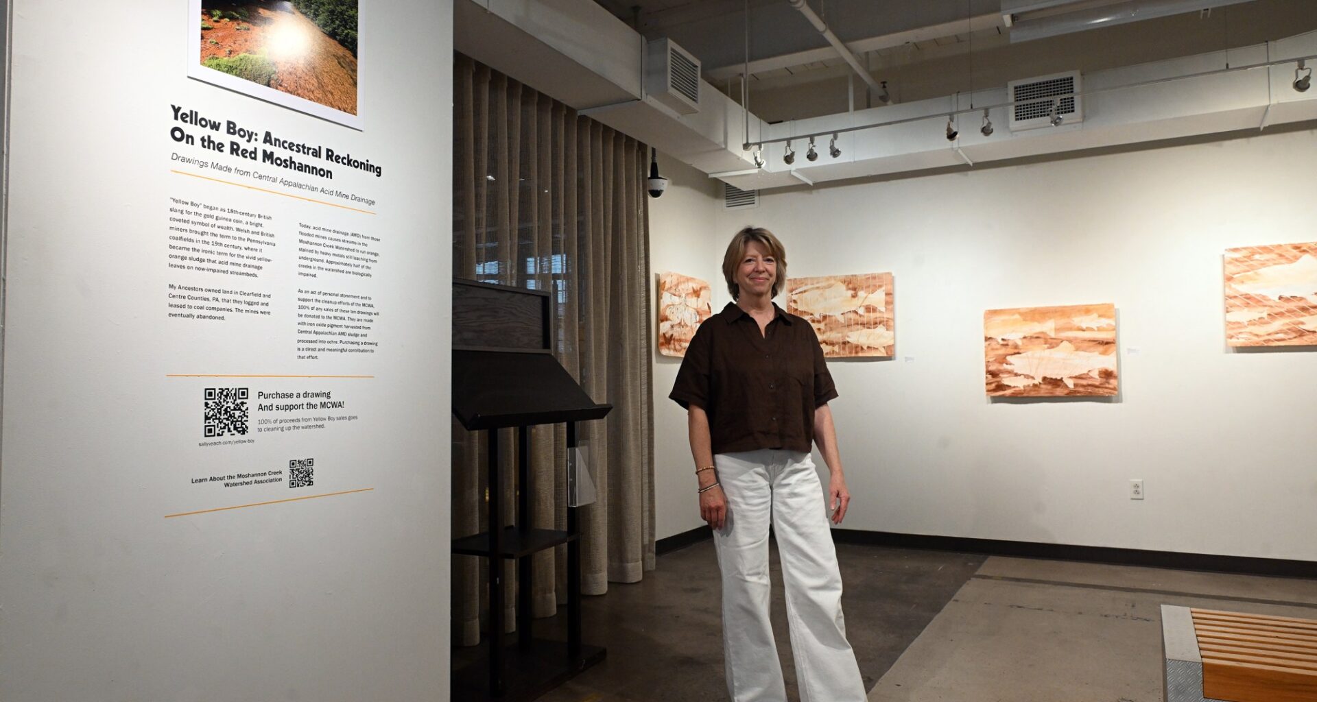 Art exhibit in Reading explores the environmental consequences of coal mining