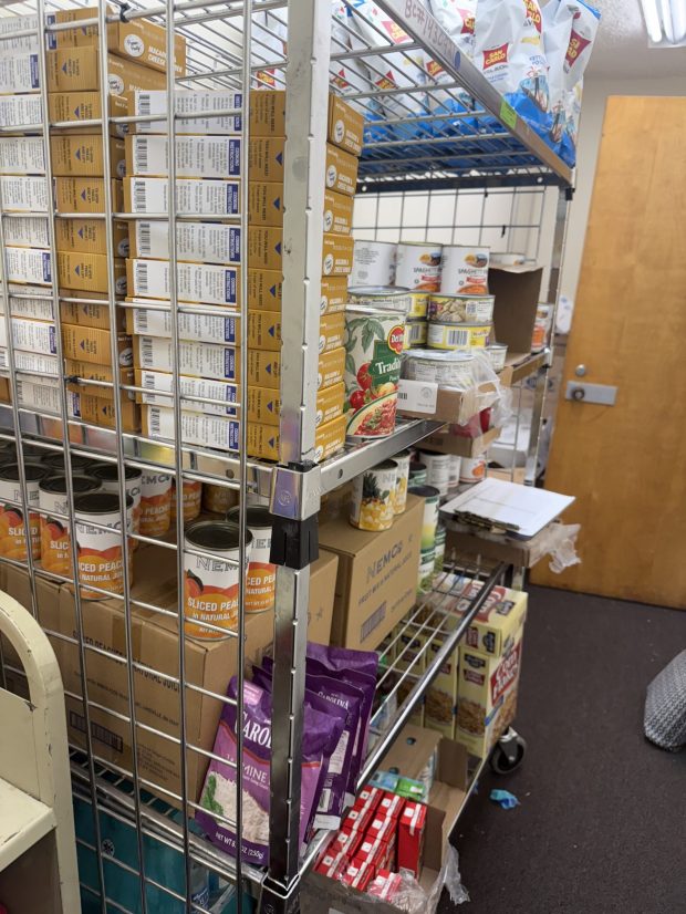 The Crimson Cabinet at D.H.H. Lengle Middle School in the Pottsville Area School District. (HELPING HARVEST)