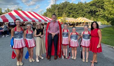 Double "R" Twirlettes support St. Joseph's Center telethon