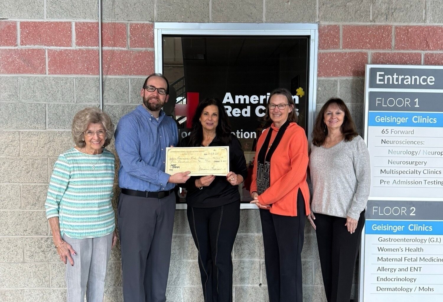 LCTCA donates to American Red Cross – Scranton Times-Tribune