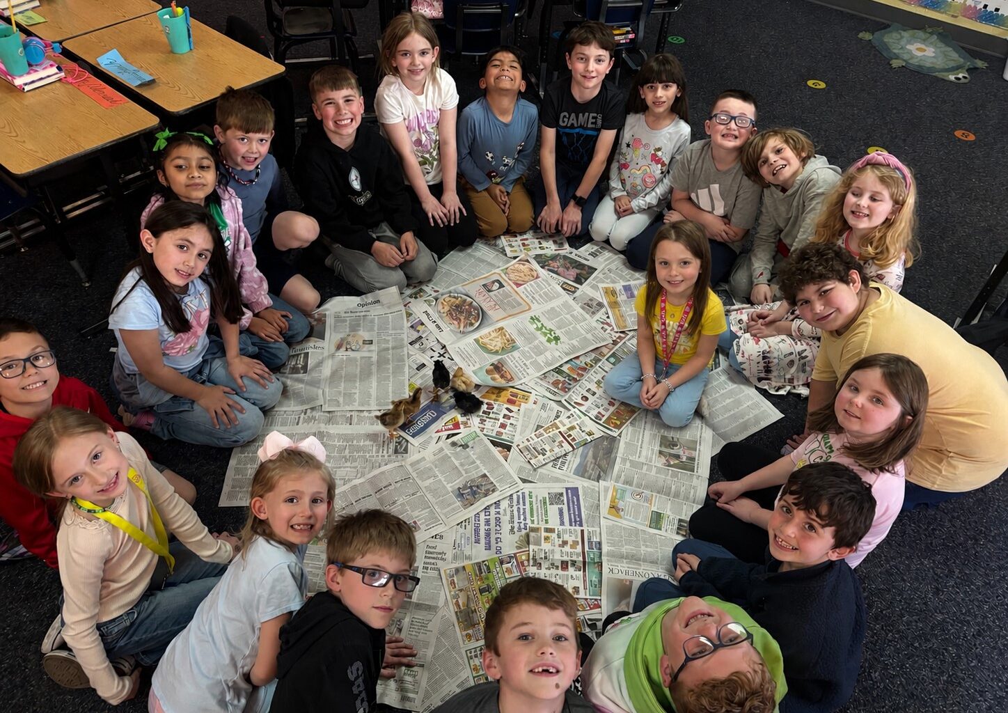 Riverside second graders learn about chickens – Scranton Times-Tribune