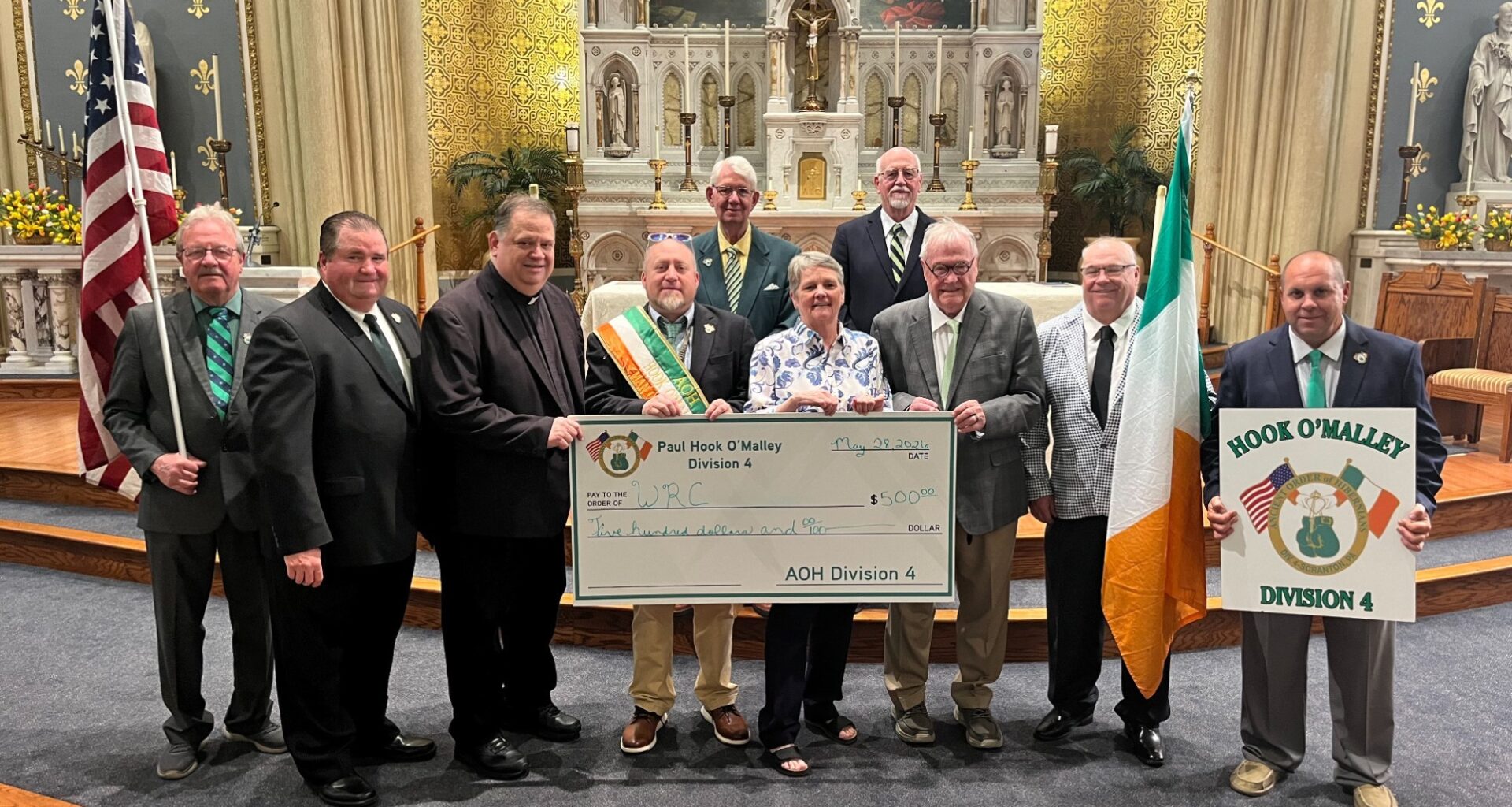 Check presentation to Women’s Resource Center – Scranton Times-Tribune