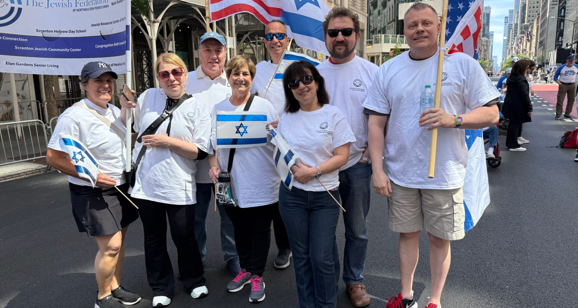 Temple Israel members take part in NYC parade – Scranton Times-Tribune