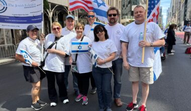 Temple Israel members take part in NYC parade – Scranton Times-Tribune