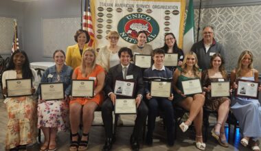 Dunmore’s Keystone Chapter UNICO awards night – Scranton Times-Tribune