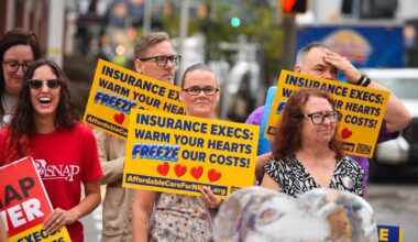 Care-a-van travels through area with health care cost freeze message