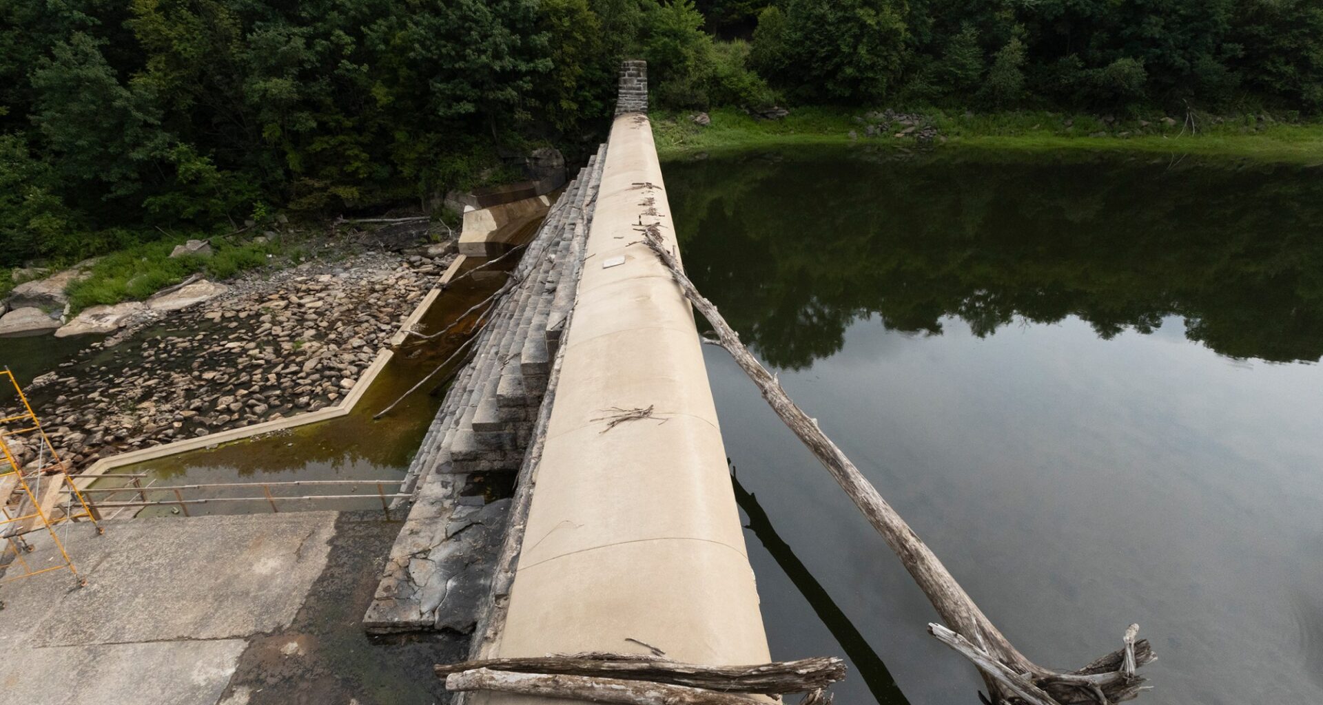 Drinking water in Lackawanna Valley flows from reservoirs dating to 1800s