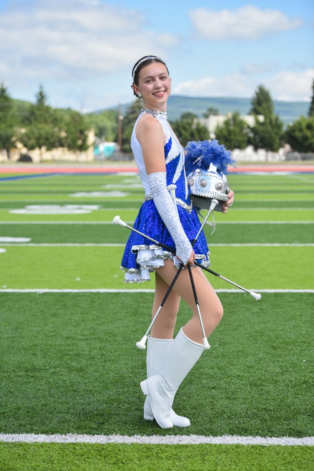 Mid Valley's Rachel Mosher as Miss Spartan