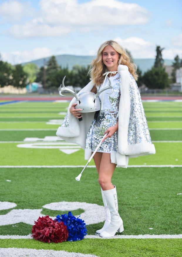 Dunmore's Riley McHale as Miss Buck.