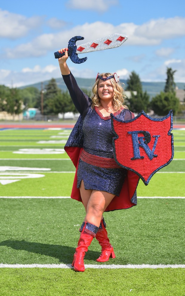 Riverside's Madyson Owens as Miss Viking.