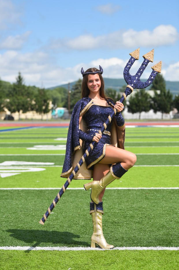 Old Forge's Isabella Orr as Miss Devilette.
