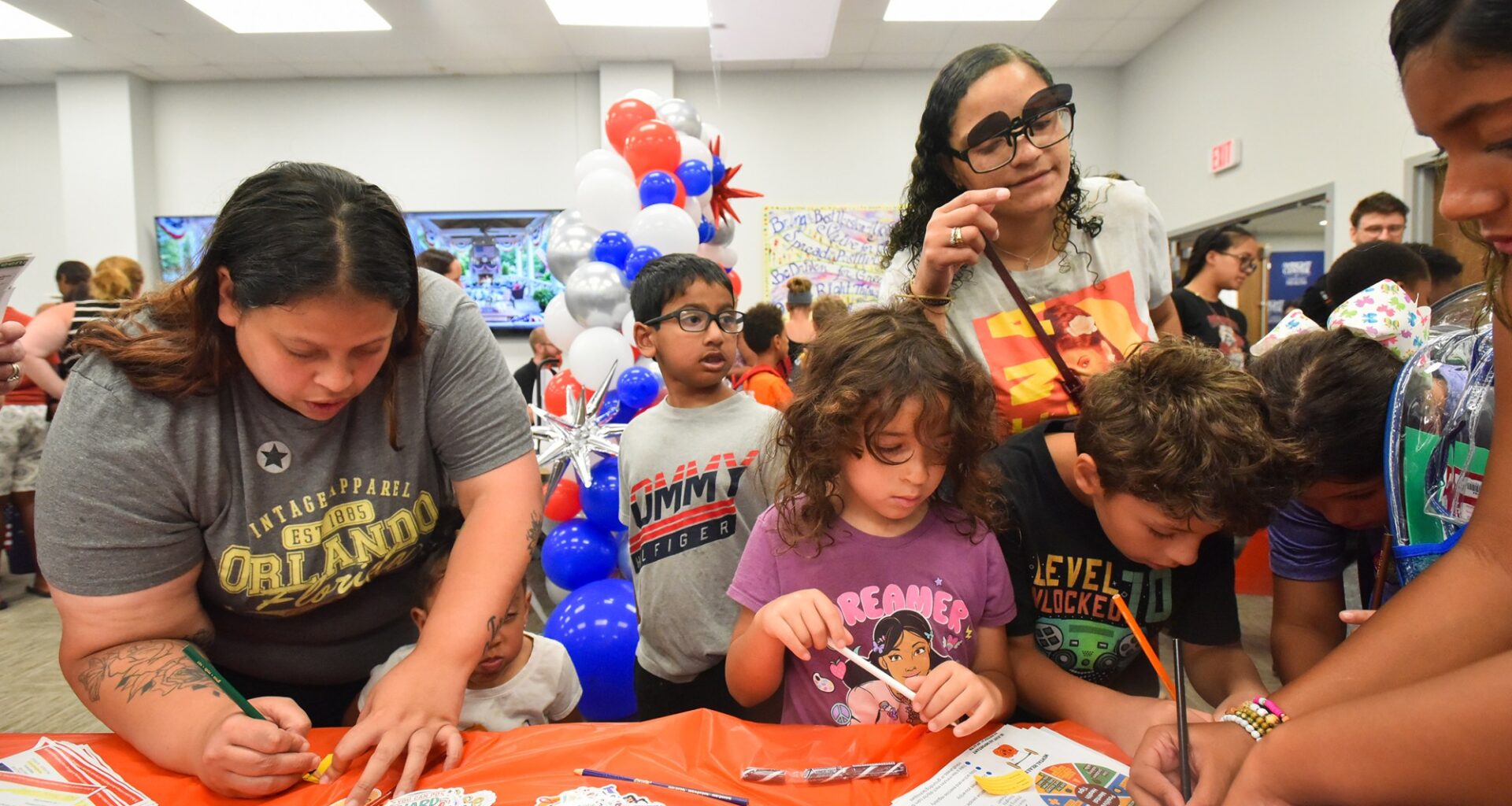 Kids learn about wellness at Wright Center event