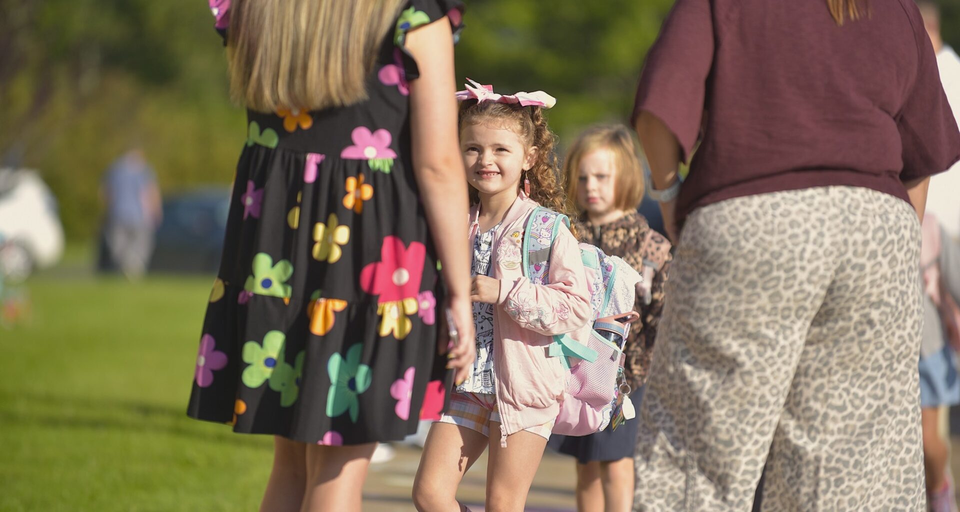 Students slide back into the routine as classes begin