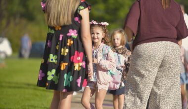 Students slide back into the routine as classes begin