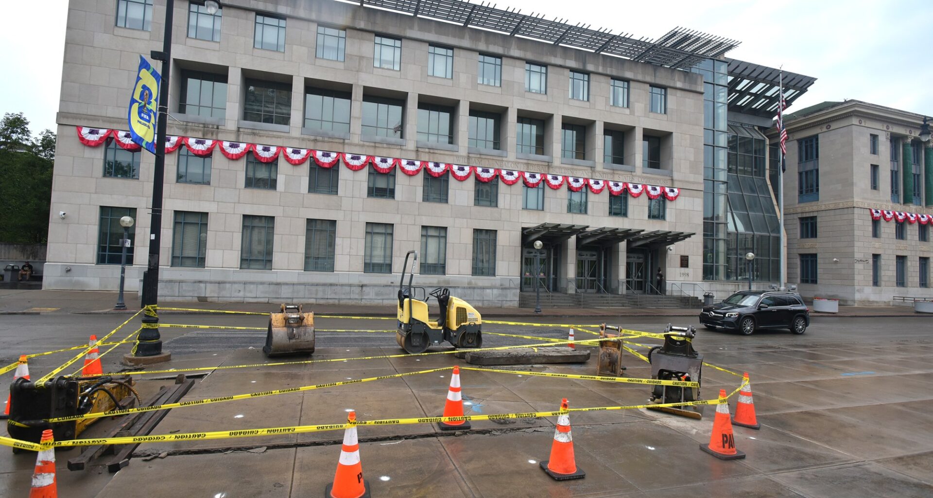 PA American Water: Small valve leak on North Washington related to repair