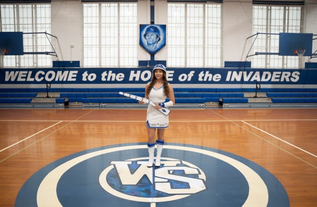 Angelina Wagner as Miss Invader of West Scranton High School. (COURTESY OF ANGELINA WAGNER)