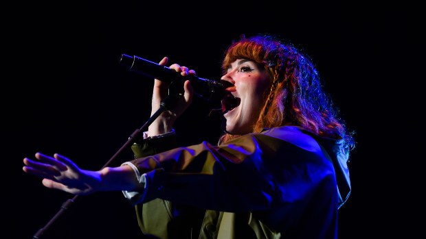 Grouplove performs to the crowd. The alternative pop-rock group Grouplove plays Musikfest's main Steel Stage. The opening acts were Slingshot Dakota and Max Frost.APRIL GAMIZ / THE MORNING CALL