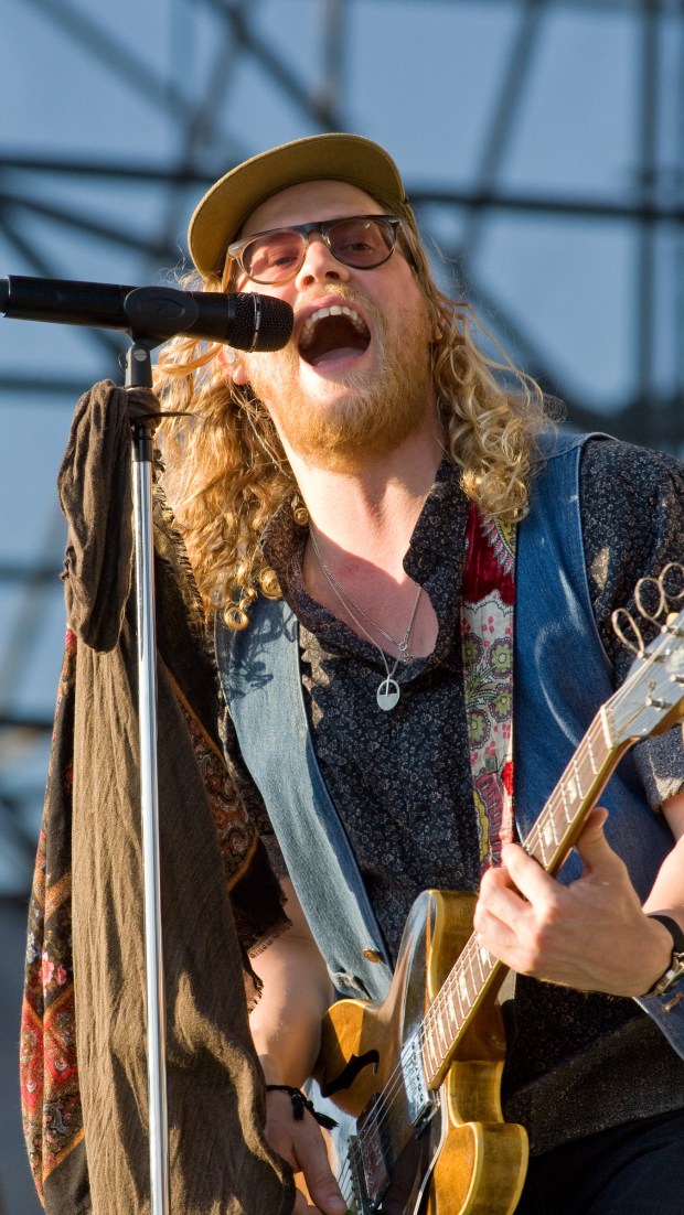 Allen Stone and his band play the 2nd opening act For O.A.R. at the Sands Steel Stage at PNC Plaza during Musikfest on Sunday August 9, 2015. Bethlehem: Sunday; August 9, 2015 (DOUGLAS KILPATRICK/SPECIAL TO THE MORNING CALL) mc-musikfest-review-oar-steel-stage