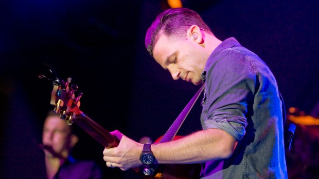 O.A.R.play the Sands Steel Stage at PNC Plaza during Musikfest on Sunday August 9, 2015. Bethlehem: Sunday; August 9, 2015 (DOUGLAS KILPATRICK/SPECIAL TO THE MORNING CALL) mc-musikfest-review-oar-steel-stage