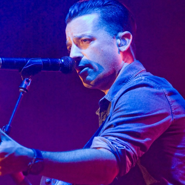 O.A.R.play the Sands Steel Stage at PNC Plaza during Musikfest on Sunday August 9, 2015. Bethlehem: Sunday; August 9, 2015 (DOUGLAS KILPATRICK/SPECIAL TO THE MORNING CALL) mc-musikfest-review-oar-steel-stage