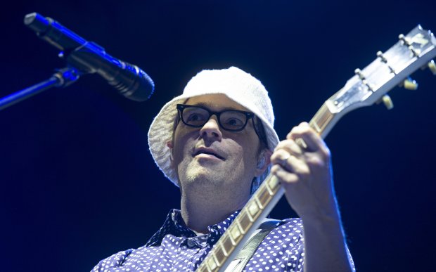 Ceramic Animal, White Reaper and Weezer perform during Musikfest at Wind Creek Steel Stage art ArtsQuest Bethlehem August 5, 2019.