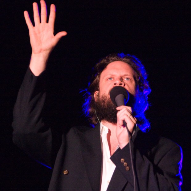 Father John Misty plays the Sands Steel Stage at Musikfest in Bethlehem on Sunday August 6, 2017.Bethlehem: Sunday; August 6,2017 (Douglas Kilpatrick/Special to the Morning Call) mc-ent-review-musikfest-father-john-misty-20170801