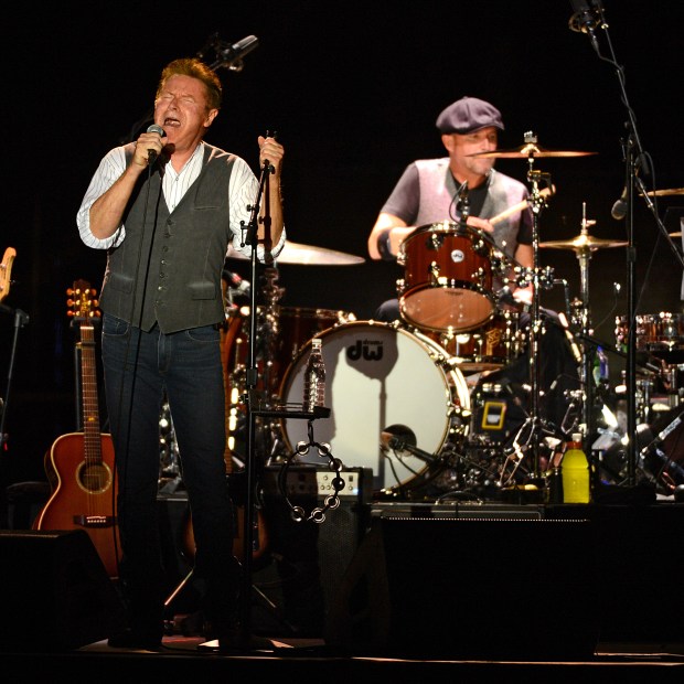 Don Henley performs at Musikfest's Sands Steel Stage at PNC Plaza on Wednesday night./// - BETHLEHEM - EMILY PAINE / THE MORNING CALL - Taken Wednesday, August 10, 2016. keyword: Robson