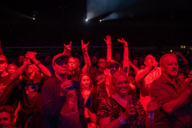 Ace Frehley performs Saturday, Aug. 30, 2025, at the Allentown Fair.(Jonathan Broady/Special to The Morning Call)