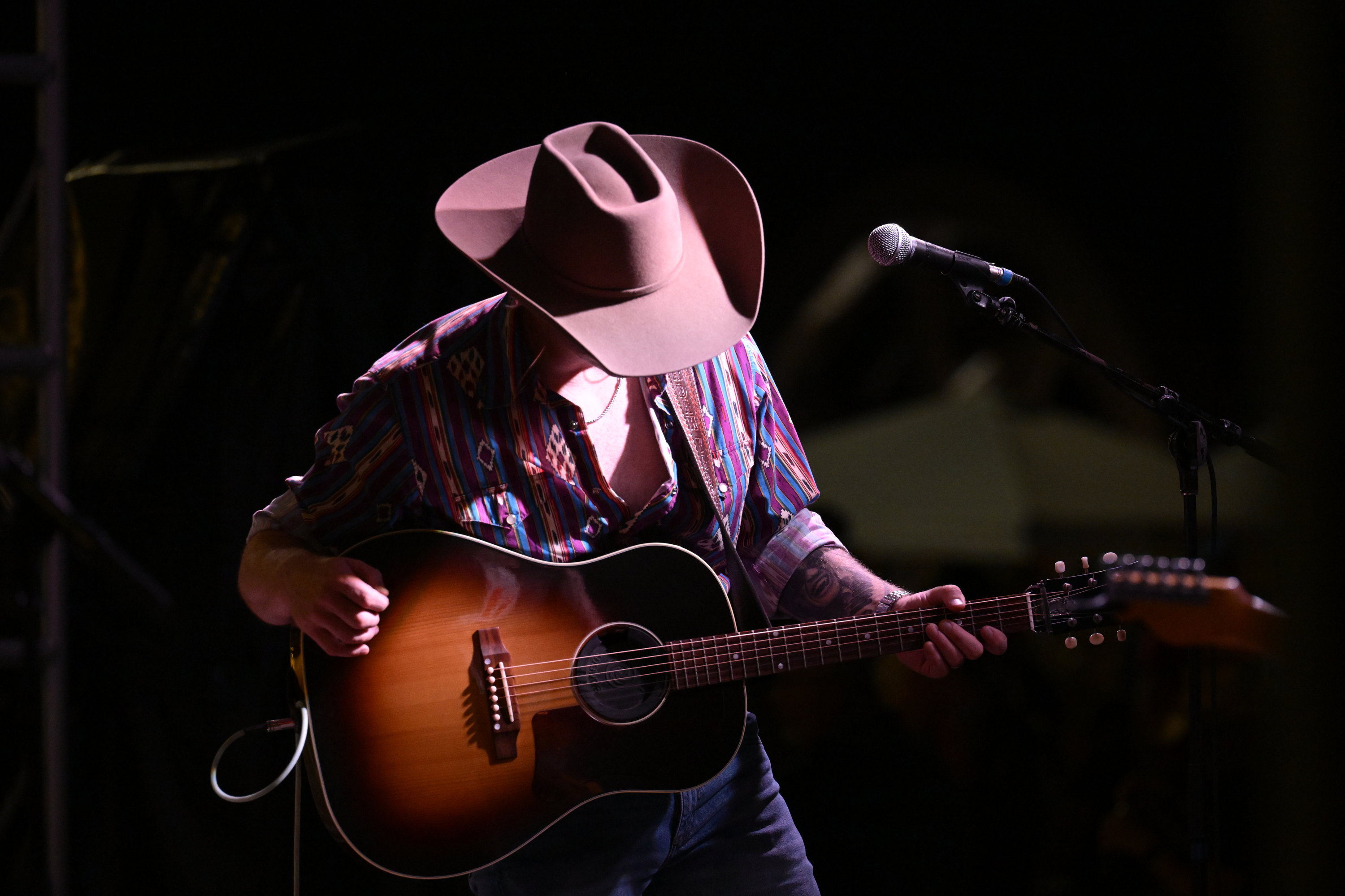 Adam and the Armadillos perform Saturday, Aug. 22, 2026, at SteelStacks in Bethlehem during CountryFest. The new festival celebrating country music was held Friday and Saturday. The festival featured nationally touring artists, rising stars and local performers, including Clayton Mullen, Luke Borchelt and Peytan Porter and tribute bands performing the music of Wilson and Kenny Chesney. (Monica Cabrera/The Morning Call)