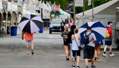 Storms shut down Musikfest, flash flood warnings issued