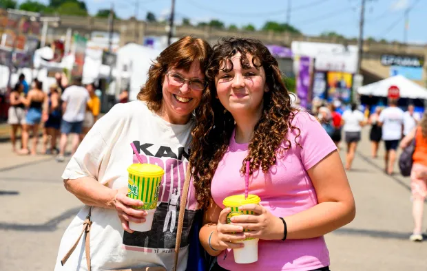 People enjoy the sights, sounds and food Sunday, Aug. 9, 2026, on the last day of Musikfest in Bethlehem. (April Gamiz/The Morning Call)