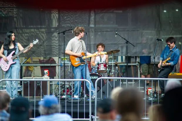 People enjoy Musikfest on Saturday, August, 1, 2026, in Bethlehem. The annual festival runs through Aug. 9. (Jonathan Broady/Special to The Morning Call)