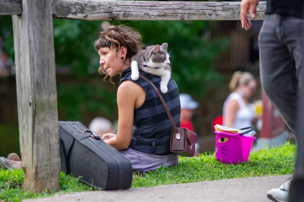 People enjoy Musikfest on Saturday, August, 1, 2026, in Bethlehem. The annual festival runs through Aug. 9. (Jonathan Broady/Special to The Morning Call)