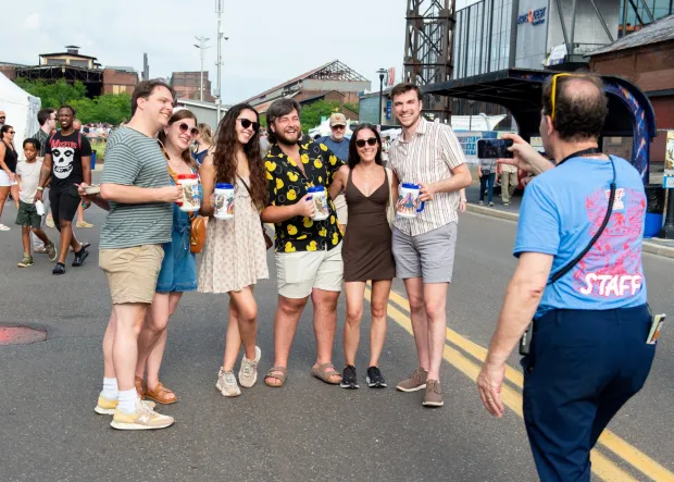 People enjoy Musikfest on Saturday, August, 1, 2026, in Bethlehem. The annual festival runs through Aug. 9. (Jonathan Broady/Special to The Morning Call)