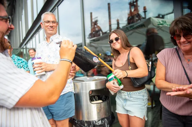 People enjoy Musikfest on Saturday, August, 1, 2026, in Bethlehem. The annual festival runs through Aug. 9. (Jonathan Broady/Special to The Morning Call)
