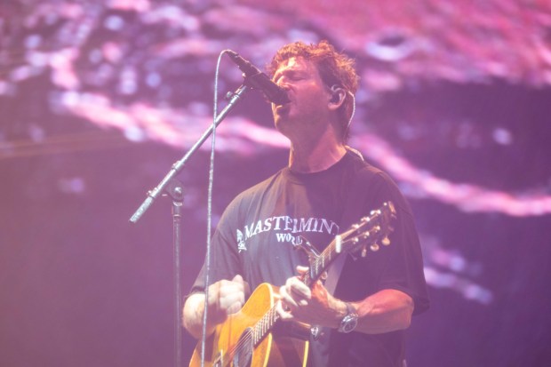 Third Eye Blind performs at MusikFest's Wind Creek Steel Stage at PNC Plaza, Sunday, Aug, 2, 2026.The annual festival runs through Aug. 9. (Jonathan Broady/Special to The Morning Call)
