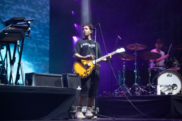 Third Eye Blind performs at MusikFest's Wind Creek Steel Stage at PNC Plaza, Sunday, Aug, 2, 2026.The annual festival runs through Aug. 9. (Jonathan Broady/Special to The Morning Call)