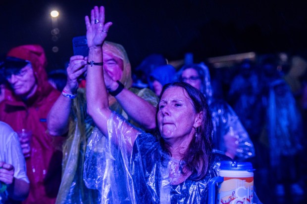 Third Eye Blind performs at MusikFest's Wind Creek Steel Stage at PNC Plaza, Sunday, Aug, 2, 2026.The annual festival runs through Aug. 9. (Jonathan Broady/Special to The Morning Call)