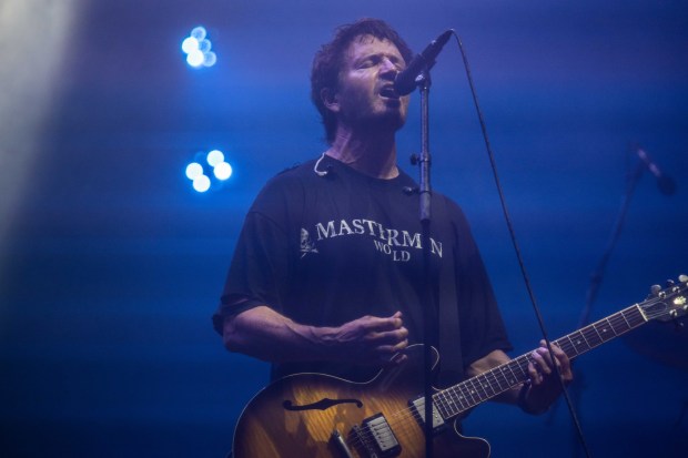 Third Eye Blind performs at MusikFest's Wind Creek Steel Stage at PNC Plaza, Sunday, Aug, 2, 2026.The annual festival runs through Aug. 9. (Jonathan Broady/Special to The Morning Call)