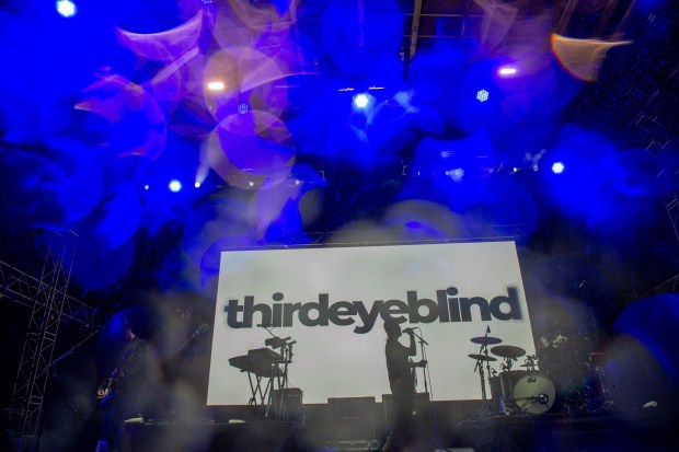 Third Eye Blind performs at MusikFest's Wind Creek Steel Stage at PNC Plaza, Sunday, Aug, 2, 2026.The annual festival runs through Aug. 9. (Jonathan Broady/Special to The Morning Call)