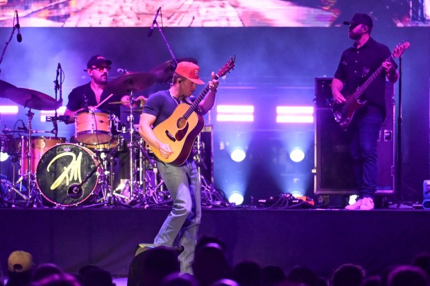 Parker McCollum headlines a Musikfest show Friday, Aug. 7, 2026, on the Wind Creek Steel Stage at PNC Plaza in Bethlehem. (Jon Chiu/The Morning Call)