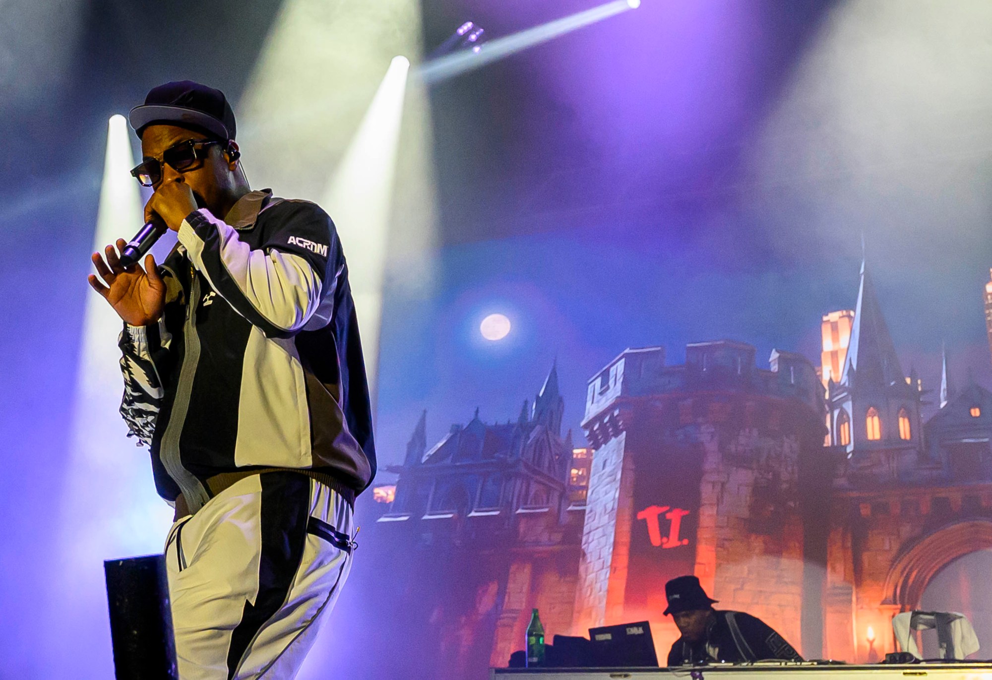 Rapper T.I. with special guest DaBaby performs on Wednesday, Aug. 5, 2026, on Musikfest's Wind Creek Steel Stage at PNC Plaza in Bethlehem. Musikfest runs through Aug. 9. (April Gamiz/The Morning Call)
