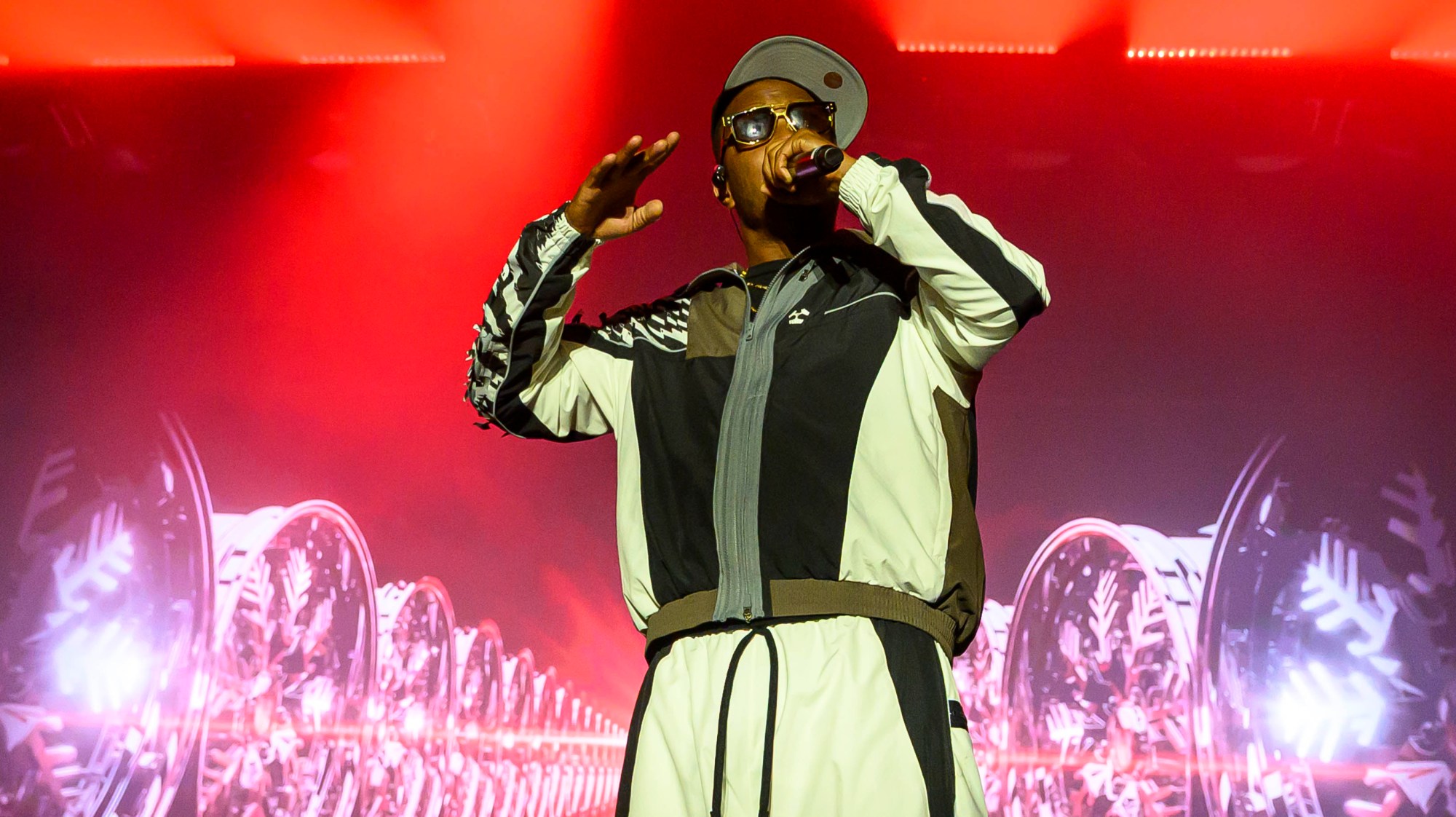 Rapper T.I. with special guest DaBaby performs on Wednesday, Aug. 5, 2026, on Musikfest's Wind Creek Steel Stage at PNC Plaza in Bethlehem. Musikfest runs through Aug. 9. (April Gamiz/The Morning Call)
