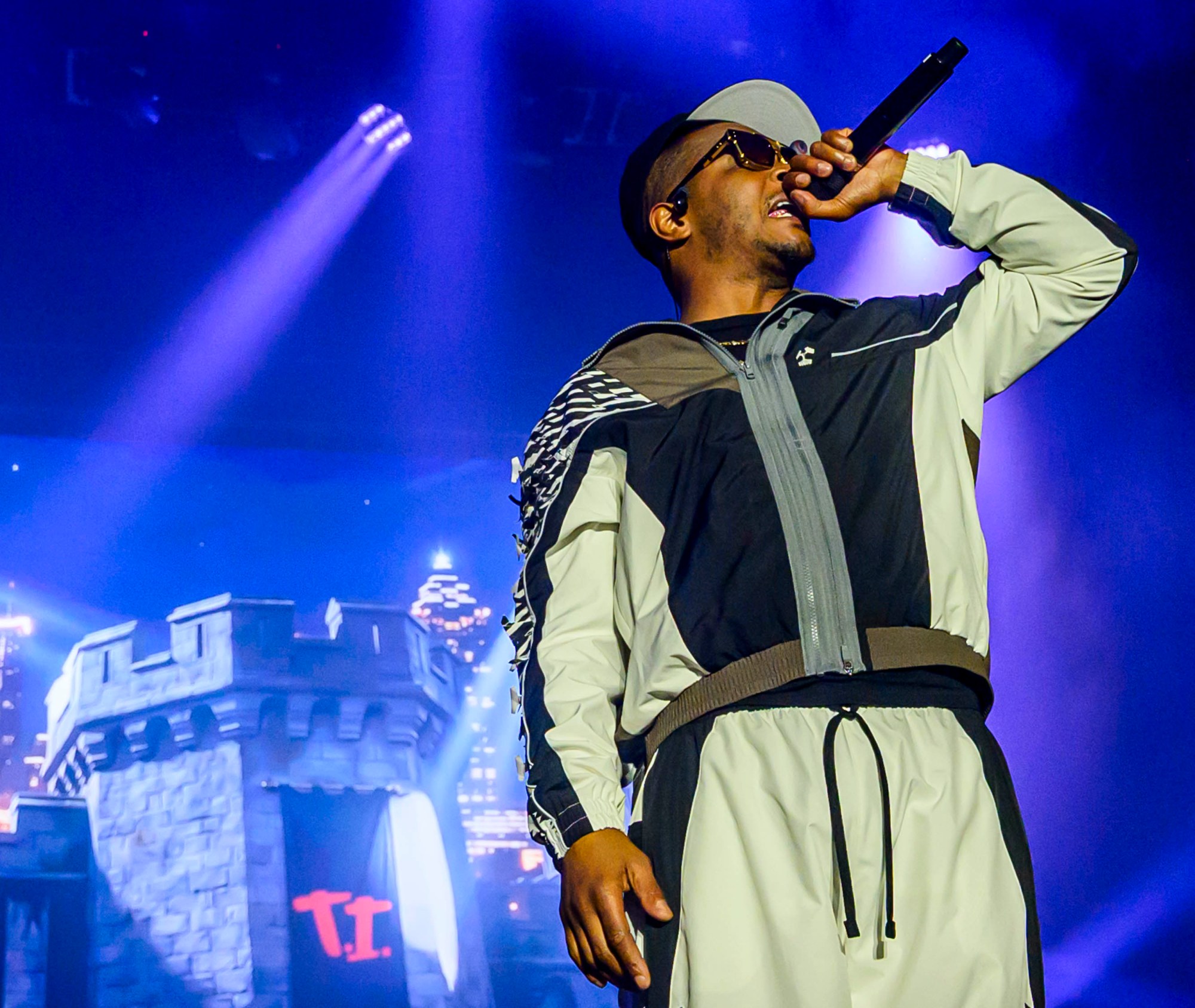 Rapper T.I. with special guest DaBaby performs on Wednesday, Aug. 5, 2026, on Musikfest's Wind Creek Steel Stage at PNC Plaza in Bethlehem. Musikfest runs through Aug. 9. (April Gamiz/The Morning Call)