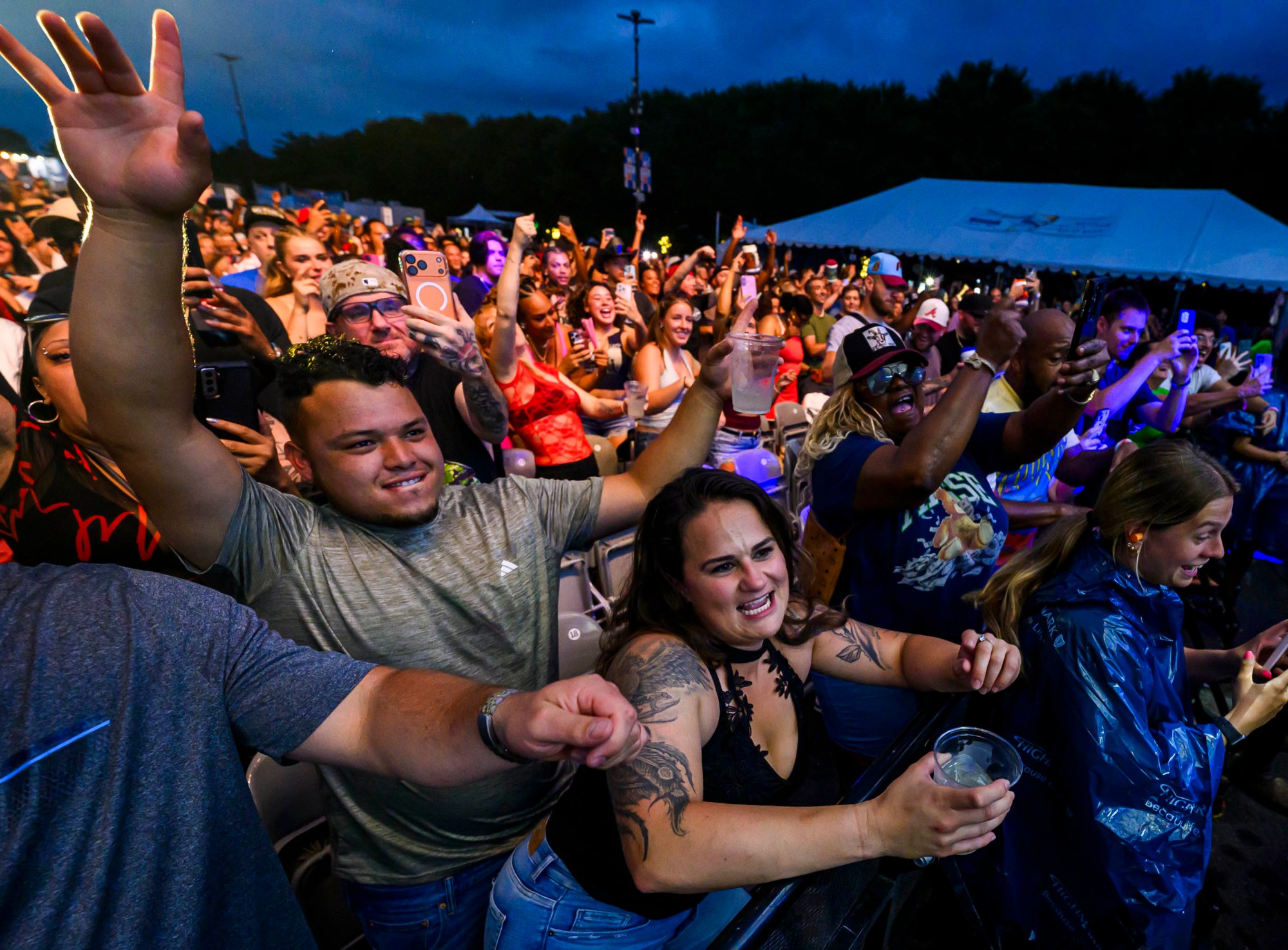 Special guest DaBaby with T.I. performs on Wednesday, Aug. 5, 2026, on Musikfest's Wind Creek Steel Stage at PNC Plaza in Bethlehem. Musikfest runs through Aug. 9. (April Gamiz/The Morning Call)