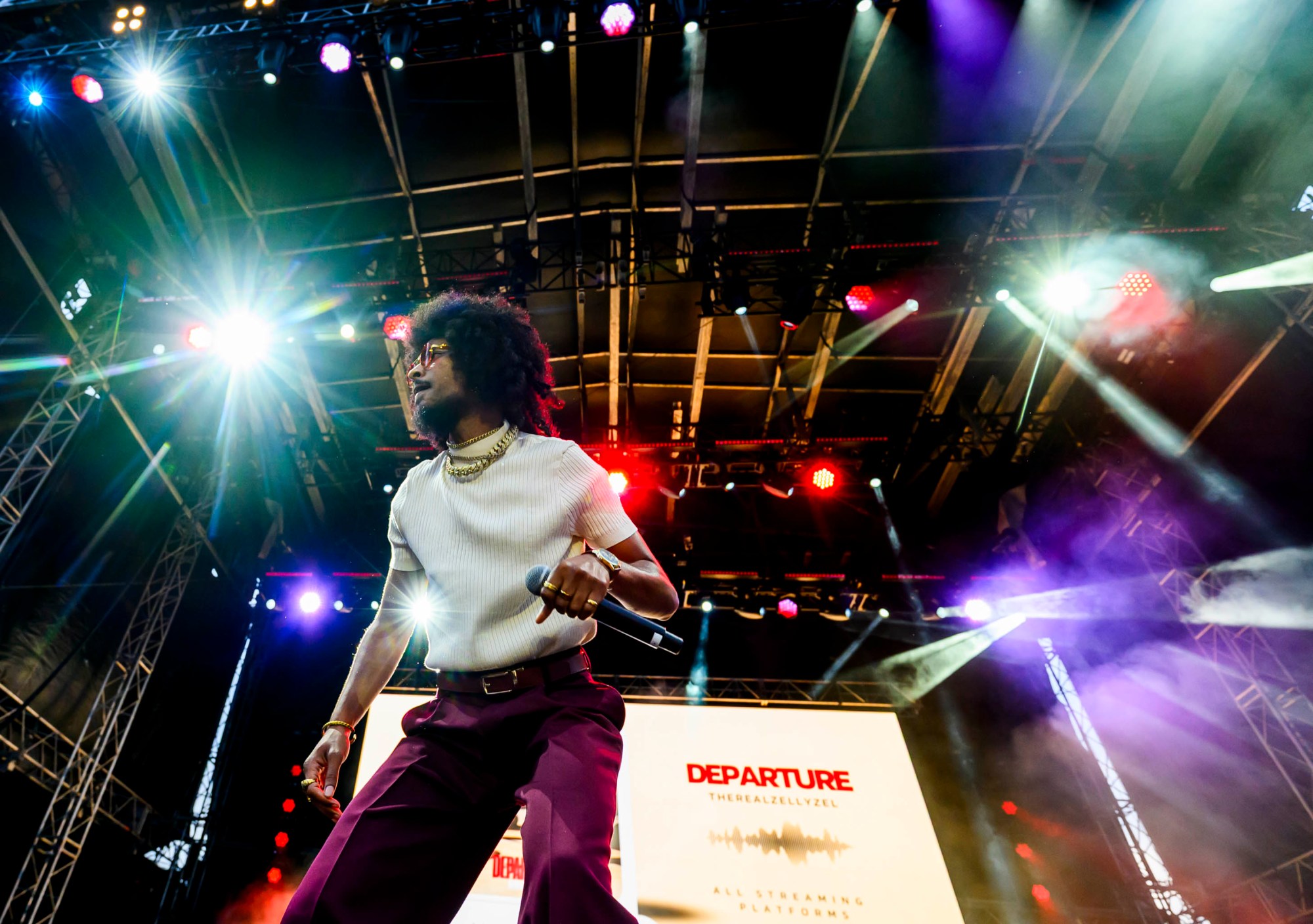 TheRealZellyZel opens for rappers T.I. w/ special guest DaBaby on Wednesday, Aug. 5, 2026, on Musikfest's Wind Creek Steel Stage at PNC Plaza in Bethlehem. Musikfest runs through Aug. 9. (April Gamiz/The Morning Call)