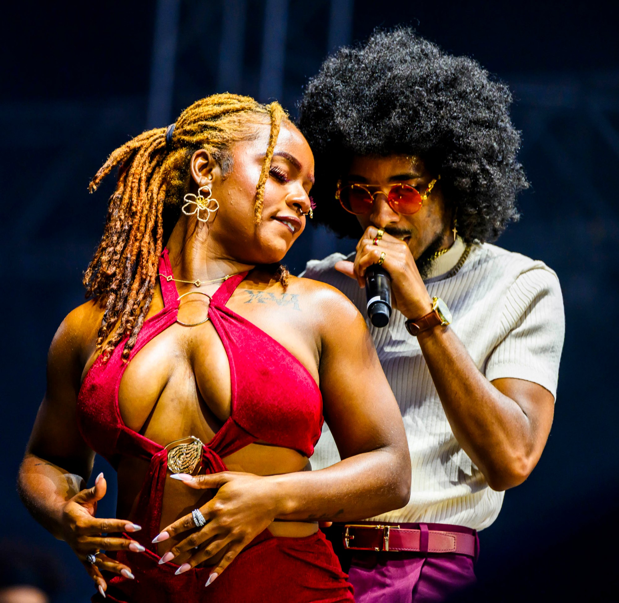 TheRealZellyZel opens for rappers T.I. w/ special guest DaBaby on Wednesday, Aug. 5, 2026, on Musikfest's Wind Creek Steel Stage at PNC Plaza in Bethlehem. Musikfest runs through Aug. 9. (April Gamiz/The Morning Call)