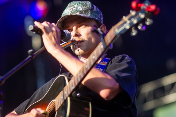 Train performs at MusikFest's Wind Creek Steel Stage at PNC Plaza, Monday, Aug. 3, 2026, in Bethlehem. The annual festival runs through Aug. 9. (Jonathan Broady/Special to The Morning Call)