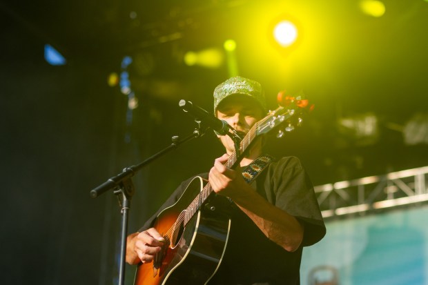Train performs at MusikFest's Wind Creek Steel Stage at PNC Plaza, Monday, Aug. 3, 2026, in Bethlehem. The annual festival runs through Aug. 9. (Jonathan Broady/Special to The Morning Call)