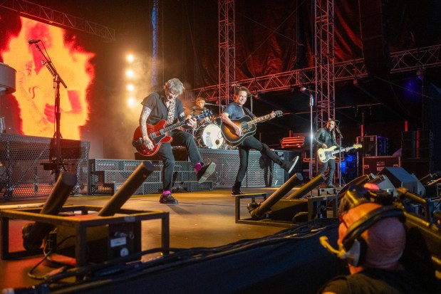 Train performs at MusikFest's Wind Creek Steel Stage at PNC Plaza, Monday, Aug. 3, 2026, in Bethlehem. The annual festival runs through Aug. 9. (Jonathan Broady/Special to The Morning Call)